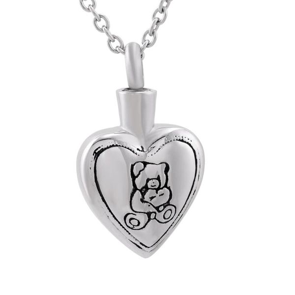 pendant necklaces ijd9837 panda memorial urn necklace cremation ashes holder keepsake 316l stainless steel heart for loved pet, Silver
pendant necklaces ijd9837 panda memorial urn necklace cremation ashes holder keepsake 316l stainless steel heart for loved pet, Silver