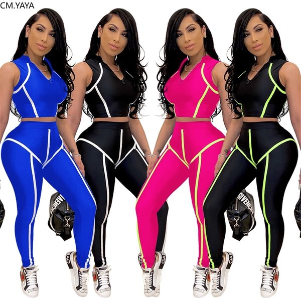 women sets summer tracksuits slim sleeveless skinny crop +pants suit two piece set night club outfits 2 pcs street gl3503 y200824, Gray
women sets summer tracksuits slim sleeveless skinny crop +pants suit two piece set night club outfits 2 pcs street gl3503 y200824, Gray