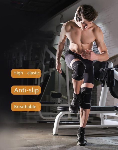 elbow & knee pads 1pair kneecaps handsome silicone anti-collision high-elasti support basketball riding hiking running fitness breathable, Black;gray
elbow & knee pads 1pair kneecaps handsome silicone anti-collision high-elasti support basketball riding hiking running fitness breathable, Black;gray