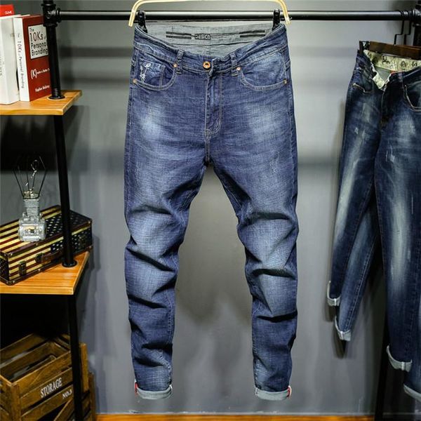 spring autumn men cotton straight classic blue jeans male denim pants overalls designer men jean homme slim pg550
spring autumn men cotton straight classic blue jeans male denim pants overalls designer men jean homme slim pg550