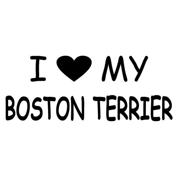 15cm*6cm i love my boston terrier vinyl car sticker decal car styling accessories motorcycle car stickers black/sliver c8-0313
15cm*6cm i love my boston terrier vinyl car sticker decal car styling accessories motorcycle car stickers black/sliver c8-0313