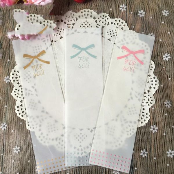 gift wrap 100pcs bow finger cookie storage bags plastic diy kraft card packaging cupcake wrapper self adhesive bag
gift wrap 100pcs bow finger cookie storage bags plastic diy kraft card packaging cupcake wrapper self adhesive bag
