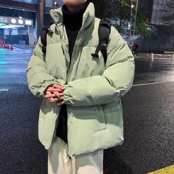 winter jacket men's warm fashion casual thickened stand-up collar coat parka men clothes loose korean couple short coat s-3xl1, Black
winter jacket men's warm fashion casual thickened stand-up collar coat parka men clothes loose korean couple short coat s-3xl1, Black