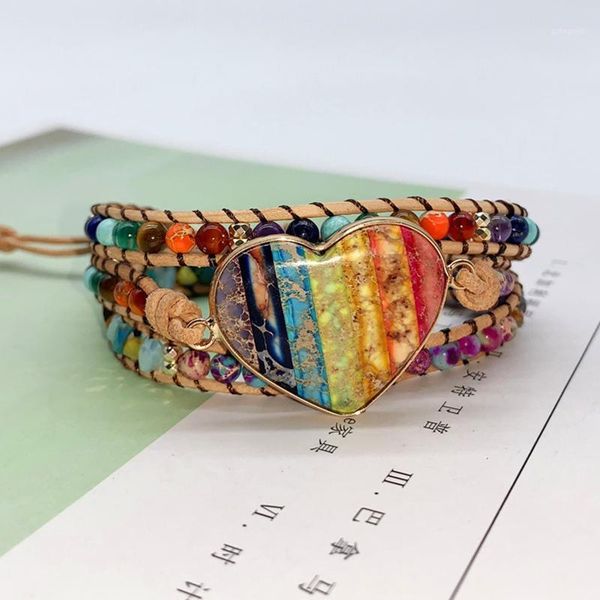 charm bracelets natural stone rainbow heart couple bracelet boho 2021 hand woven multilayer beaded bangles good friends fashion jewelry1, Golden;silver
charm bracelets natural stone rainbow heart couple bracelet boho 2021 hand woven multilayer beaded bangles good friends fashion jewelry1, Golden;silver