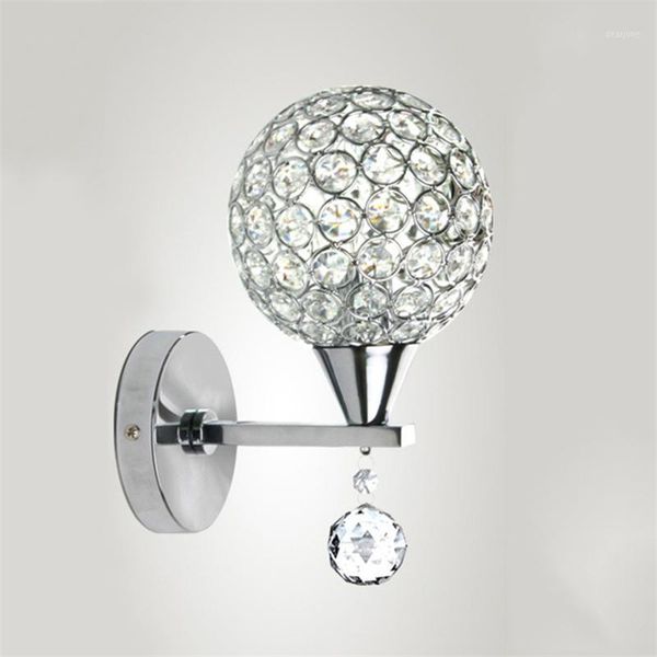 modern creative sliver crystal e27 wall lamp minimalist iron single head wall light for aisle porch balcony restaurant bar l1
modern creative sliver crystal e27 wall lamp minimalist iron single head wall light for aisle porch balcony restaurant bar l1