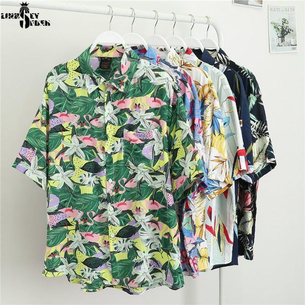 lindsey seader 2020 hawaii beach summer short sleeve shirt rainforest printed shirts holiday green shirt casual streetwear, White;black
lindsey seader 2020 hawaii beach summer short sleeve shirt rainforest printed shirts holiday green shirt casual streetwear, White;black