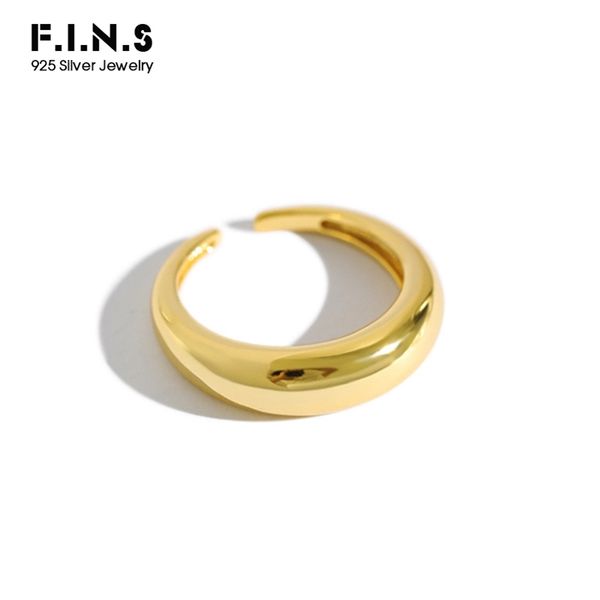 f.i.n.s sterling silver rings for women simple silver golden finger ring minimalist open adjustable ring silver 925 jewelry 201218
f.i.n.s sterling silver rings for women simple silver golden finger ring minimalist open adjustable ring silver 925 jewelry 201218