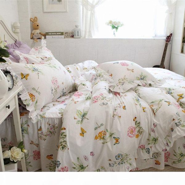 new fresh bedding set butterfly love flower print ruffle duvet cover bed cover home textile bedspread princess pillowcase hm-02b
new fresh bedding set butterfly love flower print ruffle duvet cover bed cover home textile bedspread princess pillowcase hm-02b