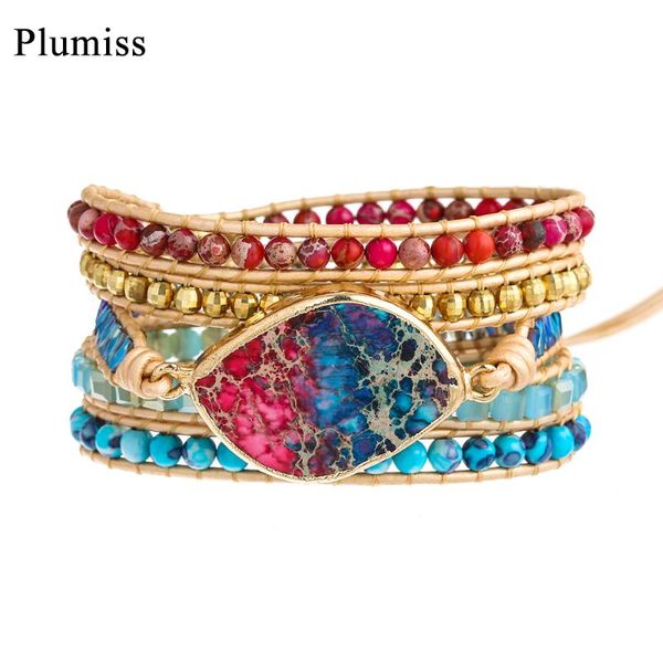 blue plumiss blue pink emperor stone braclets для женщин 5layers уникальный браслет из бисера эстетик богемский свадебный невесты подарок, Golden;silver
blue plumiss blue pink emperor stone braclets для женщин 5layers уникальный браслет из бисера эстетик богемский свадебный невесты подарок, Golden;silver