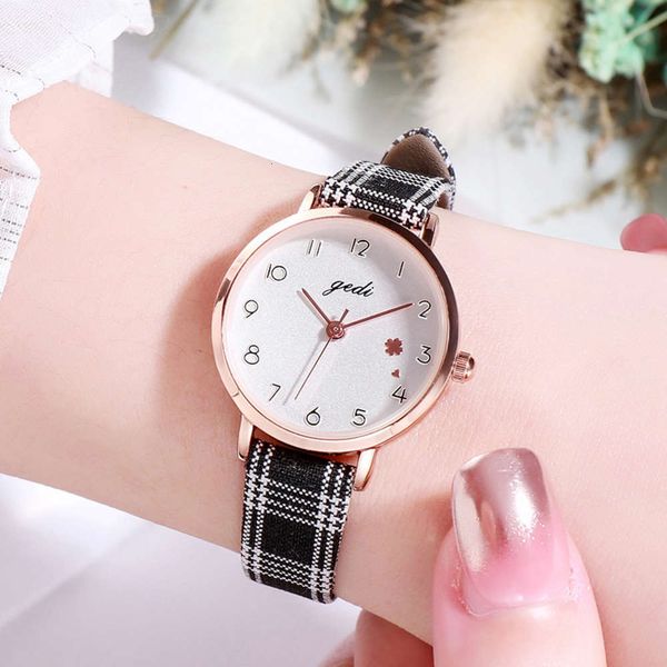 lattice watch gedi band new women's trend versatile simple digital face women's watch student waterproof watch, Slivery;brown
lattice watch gedi band new women's trend versatile simple digital face women's watch student waterproof watch, Slivery;brown