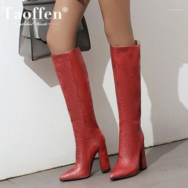 boots taoffen women knee pointed toe slip on thick high heel shoes design party fashion winter footwear size 34-431, Black
boots taoffen women knee pointed toe slip on thick high heel shoes design party fashion winter footwear size 34-431, Black