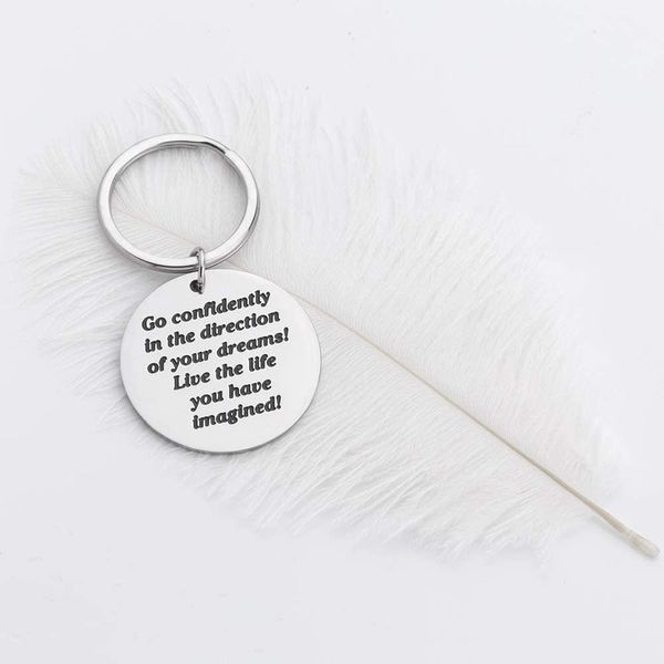 graduation birthday gift keychain for teen boys teenage girls women men engraved go confidently in the direction of your dreams wmtcrw
graduation birthday gift keychain for teen boys teenage girls women men engraved go confidently in the direction of your dreams wmtcrw