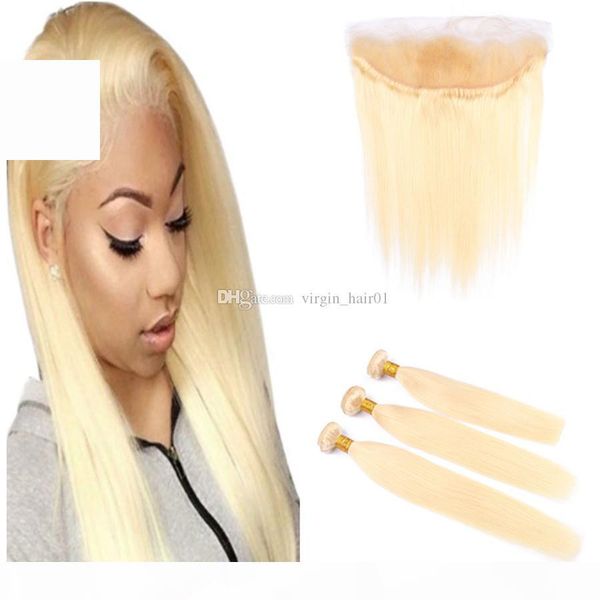 613# blonde indian straight human hair weave bundles with 13*4 frontal closure with baby hair blonde extension deals 3 bundles with frontal, Black;brown
613# blonde indian straight human hair weave bundles with 13*4 frontal closure with baby hair blonde extension deals 3 bundles with frontal, Black;brown