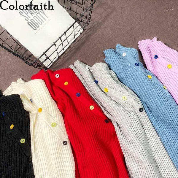 colorfaith new 2020 women's autumn winter casual turtleneck bottoming knitwear warm pullover minimalist elegant jumpers sw10521, White;black
colorfaith new 2020 women's autumn winter casual turtleneck bottoming knitwear warm pullover minimalist elegant jumpers sw10521, White;black