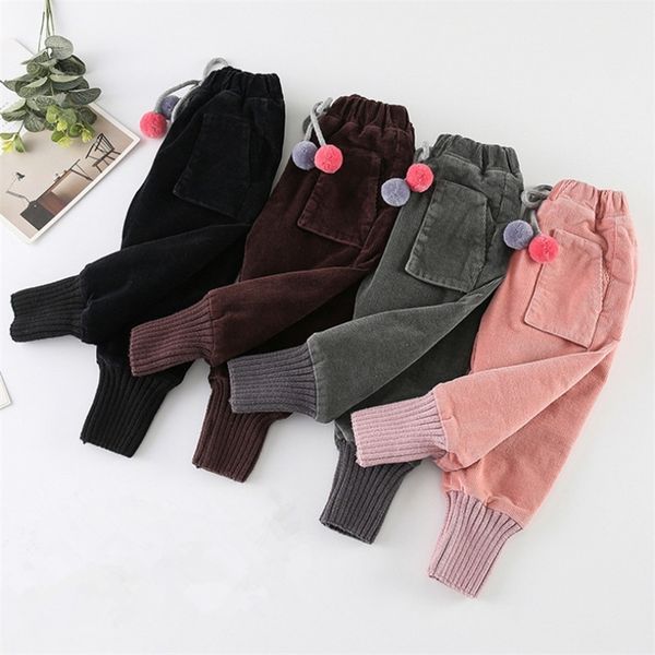 baby girls corduroy pants kids fleece pants 90- teenager girls plus velvet fur ball warm trousers children clothing lj201019, Blue
baby girls corduroy pants kids fleece pants 90- teenager girls plus velvet fur ball warm trousers children clothing lj201019, Blue