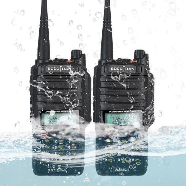 2pcs dual band walkie talkies 5w socotran uv-12r plus waterproof talkie walkie comunicador radio scanner
2pcs dual band walkie talkies 5w socotran uv-12r plus waterproof talkie walkie comunicador radio scanner