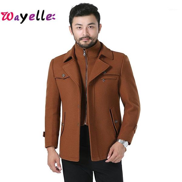 2019 young male wool jacket slim fit casual winter coat male short trench style fashion outerwear black simple jacket1
2019 young male wool jacket slim fit casual winter coat male short trench style fashion outerwear black simple jacket1