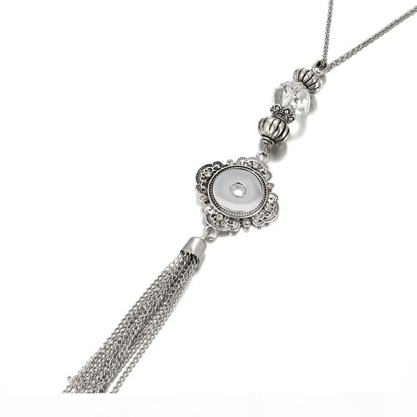 women s vintage tassel 18mm snap button necklace pendant boho bohemian pendants without chain diy jewelry for men mix styles, Silver
women s vintage tassel 18mm snap button necklace pendant boho bohemian pendants without chain diy jewelry for men mix styles, Silver