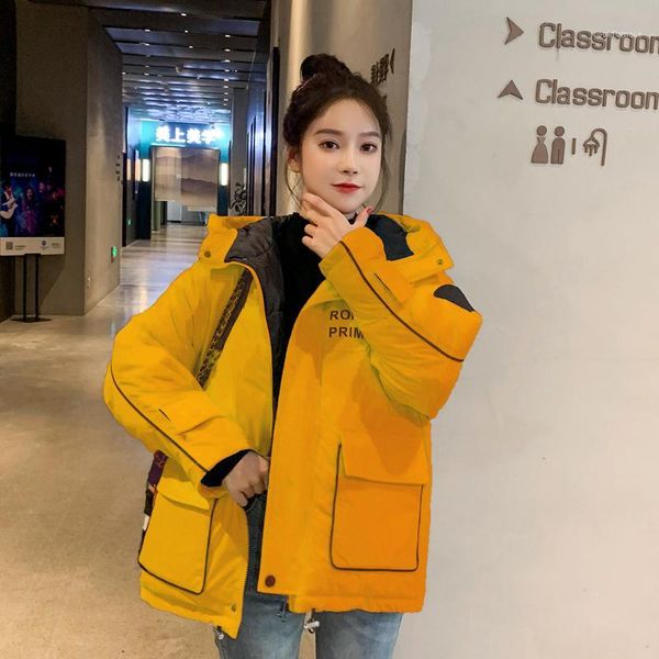 korean coat female autumn winter jacket clothes 2020 loose parka vintage parkas women chaqueta mujer zt38441, Black
korean coat female autumn winter jacket clothes 2020 loose parka vintage parkas women chaqueta mujer zt38441, Black