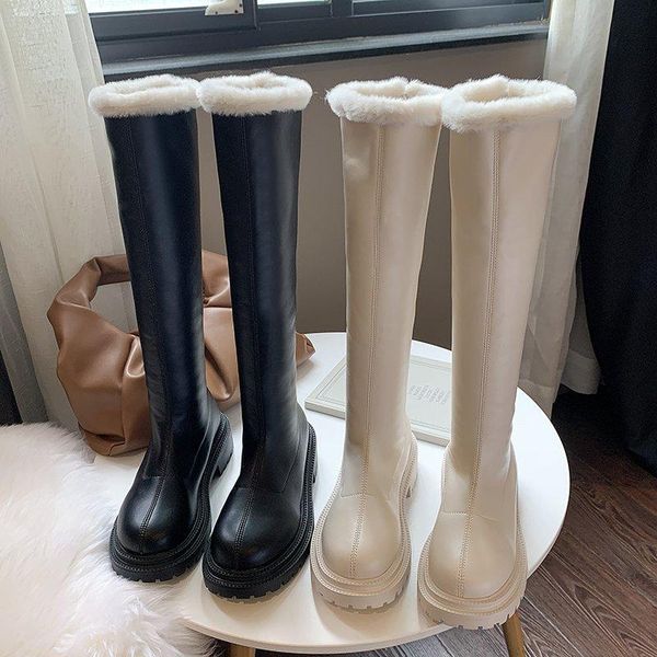 2020 women mid -calf boots winter shoes soft leather long boots women fashion beige black warm plush high
2020 women mid -calf boots winter shoes soft leather long boots women fashion beige black warm plush high