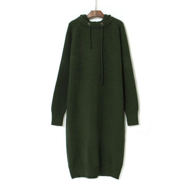casual dresses hair hooded knee length thick sweater dress for women 2021 fall / winter pullover loose long sleeve knitted, Black;gray
casual dresses hair hooded knee length thick sweater dress for women 2021 fall / winter pullover loose long sleeve knitted, Black;gray