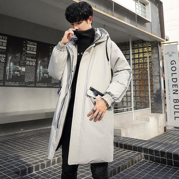 edition cultivate morality in the new 2020 down jacket white duck down coat pure color long men hooded contracted joker, Black
edition cultivate morality in the new 2020 down jacket white duck down coat pure color long men hooded contracted joker, Black