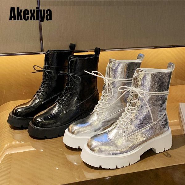 boots 2021 autumn winter ankle women fashion black square heel woman leather shoes silver pu large size 40 u891
boots 2021 autumn winter ankle women fashion black square heel woman leather shoes silver pu large size 40 u891