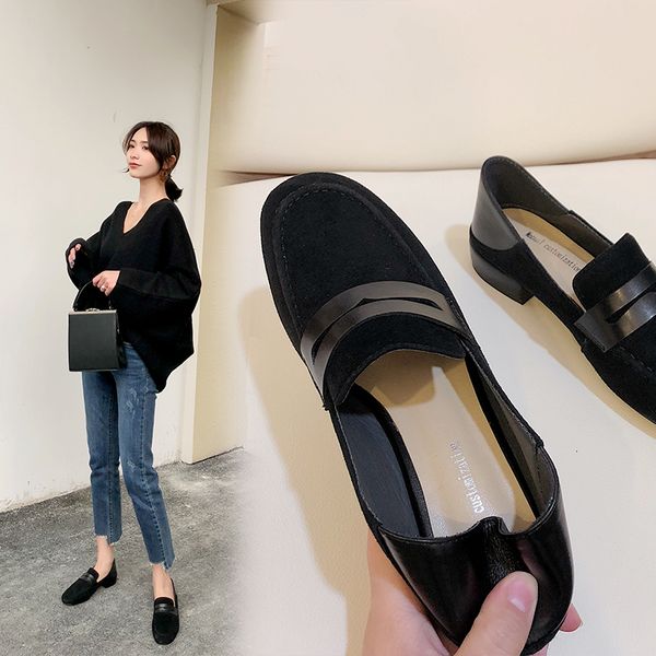 2021 female pumps 22-24.5cm long children suede all four-season dual shoes wear 3-color 3mja, Black
2021 female pumps 22-24.5cm long children suede all four-season dual shoes wear 3-color 3mja, Black