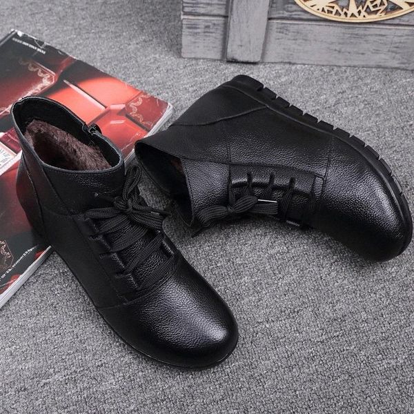 genuine leather shoes women winter boots cow leather casual women ankle boots mother shoes black warm footwear big size a2006 #nw7e
genuine leather shoes women winter boots cow leather casual women ankle boots mother shoes black warm footwear big size a2006 #nw7e