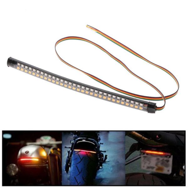 1pc flexible motorcycle drl flowing tail lights turn signal brake flashing slamp 2835 led strips motorcycle lighting 20/40cm
1pc flexible motorcycle drl flowing tail lights turn signal brake flashing slamp 2835 led strips motorcycle lighting 20/40cm