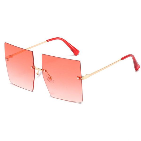 2021 new rimless sunglasses women oversized metal sun glass candy summer shades out door driving sunglass gafas de sol mujer 12vy, White;black
2021 new rimless sunglasses women oversized metal sun glass candy summer shades out door driving sunglass gafas de sol mujer 12vy, White;black
