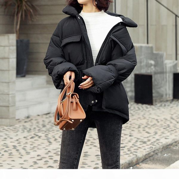 abrigos mujer invierno 2019 short winter jacket women cotton padded jacket female parka coat womens puffer big size#g30, Black
abrigos mujer invierno 2019 short winter jacket women cotton padded jacket female parka coat womens puffer big size#g30, Black