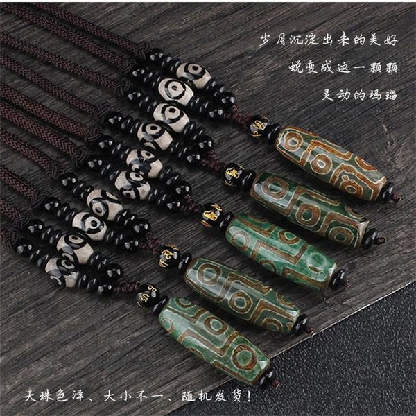new nine eye tibet dzi pendant drop choker nacklace natural stone materials fashionable style tibet heaven bead bring good luck, Silver
new nine eye tibet dzi pendant drop choker nacklace natural stone materials fashionable style tibet heaven bead bring good luck, Silver