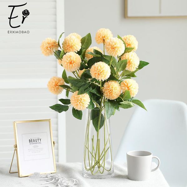 decorative flowers & wreaths erxiaobao 3 heads pompon mum ball chrysanthemum artificial dendranthema morifolium fake silk weddi
decorative flowers & wreaths erxiaobao 3 heads pompon mum ball chrysanthemum artificial dendranthema morifolium fake silk weddi