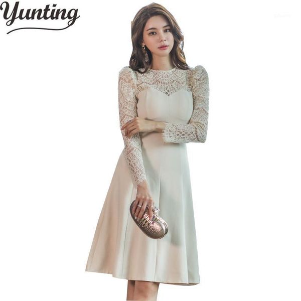 lace patchwork long sleeve o-neck perspective back pencil dress 2020 spring office lady dresses1, Black;gray
lace patchwork long sleeve o-neck perspective back pencil dress 2020 spring office lady dresses1, Black;gray