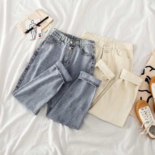 jeans cotton apricot jeans women high waist harem mom spring 2021plus size vintage quality harajuku straight pants female, Blue
jeans cotton apricot jeans women high waist harem mom spring 2021plus size vintage quality harajuku straight pants female, Blue