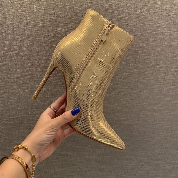 shoes pointed to eight-inch fashionable toe in high heels silver zipper pattern women's boots custom accept vt39, Black
shoes pointed to eight-inch fashionable toe in high heels silver zipper pattern women's boots custom accept vt39, Black