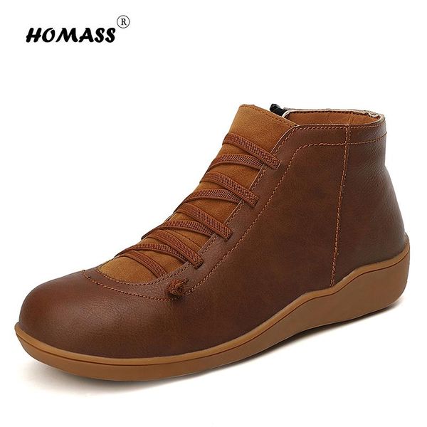 women boots soft leather rubber leather ankle boots girl fashion zipper winter women wind winter shoes, Black
women boots soft leather rubber leather ankle boots girl fashion zipper winter women wind winter shoes, Black