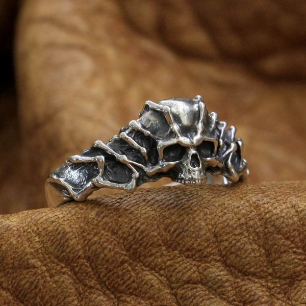 925 sterling silver skull ring width 10mm fashion ring ta256 us size 7-15, Golden;silver
925 sterling silver skull ring width 10mm fashion ring ta256 us size 7-15, Golden;silver