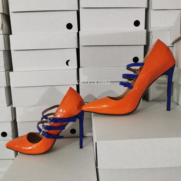 woman mixed color straps stiletto heel pumps new pointed toe buckle strap high heels single shoes lady real ps office shoes1, Black
woman mixed color straps stiletto heel pumps new pointed toe buckle strap high heels single shoes lady real ps office shoes1, Black
