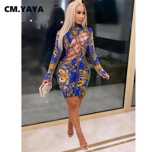 cm.yaya fall paisley floral print women midi dress long sleeve bodycon club party pencil lace up hollow out mini dresses, Black;gray
cm.yaya fall paisley floral print women midi dress long sleeve bodycon club party pencil lace up hollow out mini dresses, Black;gray