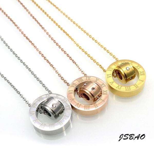 pendant necklaces jsbao rome digital carving classic dual rhinestone couple necklace roman number finer jewelry, Silver
pendant necklaces jsbao rome digital carving classic dual rhinestone couple necklace roman number finer jewelry, Silver
