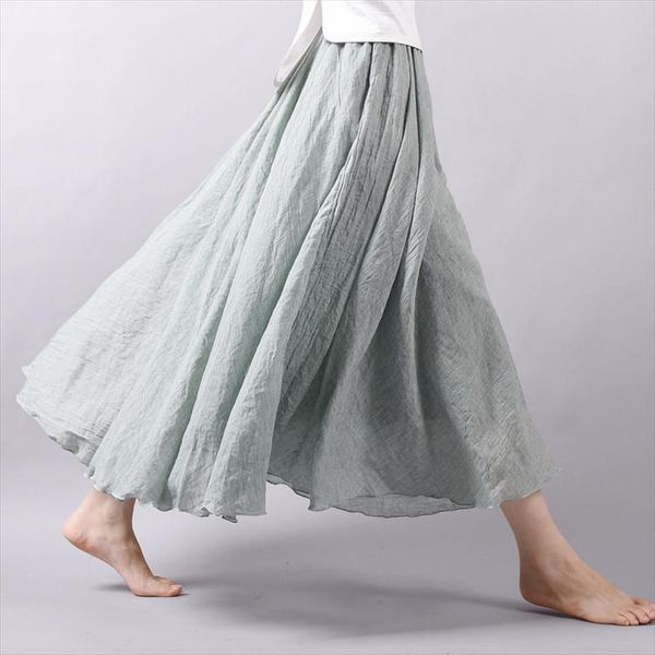 womens autumn 2021 explosion models new fashion cotton and linen skirt linen solid color national style long skirt, Black
womens autumn 2021 explosion models new fashion cotton and linen skirt linen solid color national style long skirt, Black