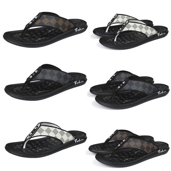 luxury designer slippers mayari arizona grid pattern men black white brown sandals genuine leather casual shoes massage bottom beach flip fl
luxury designer slippers mayari arizona grid pattern men black white brown sandals genuine leather casual shoes massage bottom beach flip fl