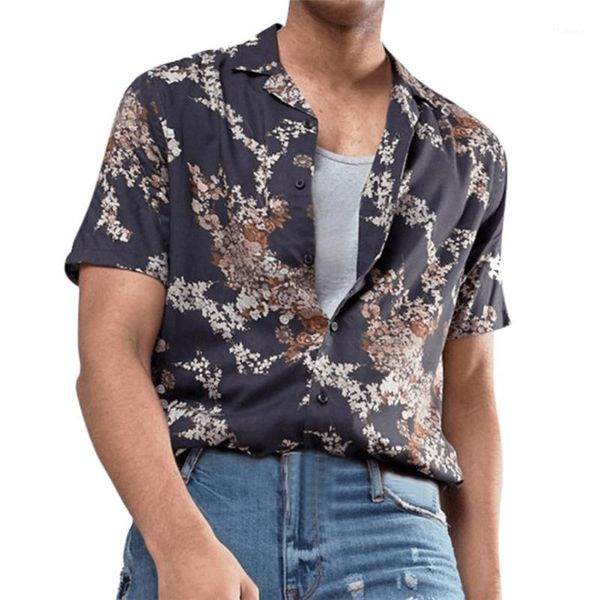 klv shirts men summer fashion shirts casual printing short-sleeve blouse vintage floral shirt street fashion shirt1, White;black
klv shirts men summer fashion shirts casual printing short-sleeve blouse vintage floral shirt street fashion shirt1, White;black
