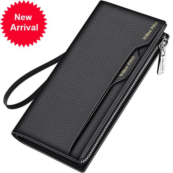 long wallet male clutch with leather strap credit organizer phone removable card holder, Red;black
long wallet male clutch with leather strap credit organizer phone removable card holder, Red;black
