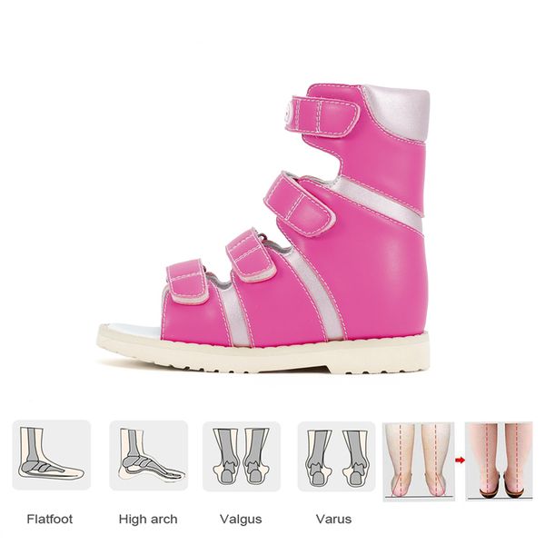 ortoluckland children's orthopedic shoes girls pink high sandals baby toddler boys correct supinator pronator flatfeet shoes q0112, Black;red
ortoluckland children's orthopedic shoes girls pink high sandals baby toddler boys correct supinator pronator flatfeet shoes q0112, Black;red