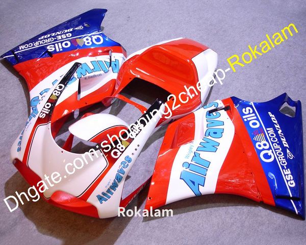 custom racing motorcycle fairing kit for ducati 748 916 996 998 96-02 1996-2002 red white blue bodywork fairings (injection molding)
custom racing motorcycle fairing kit for ducati 748 916 996 998 96-02 1996-2002 red white blue bodywork fairings (injection molding)