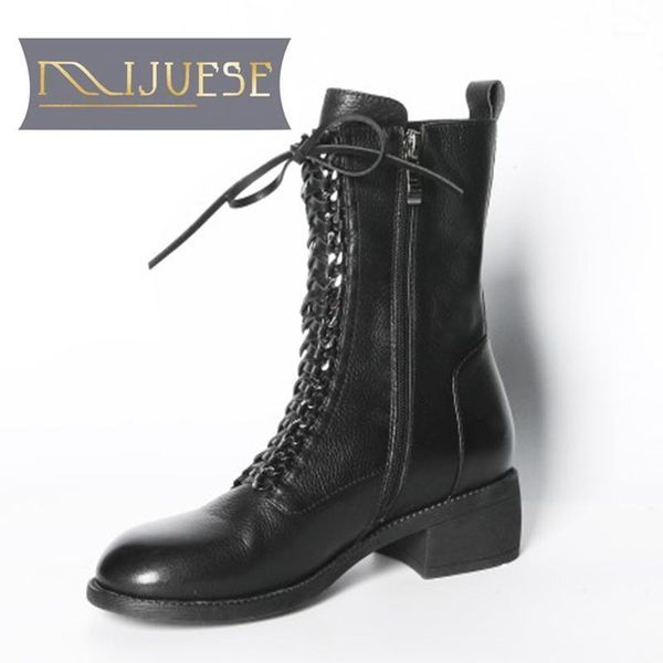 mljuese 2021 women ankle boots soft cow leather winter short plush zippers round toe high heels equestrian boots party dress1, Black
mljuese 2021 women ankle boots soft cow leather winter short plush zippers round toe high heels equestrian boots party dress1, Black