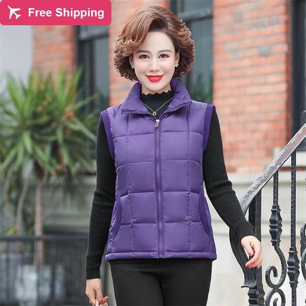 2020 turtleneck with zipper pocket women's fall winter mother cotton vest female woman's jacket spring, Black;white
2020 turtleneck with zipper pocket women's fall winter mother cotton vest female woman's jacket spring, Black;white